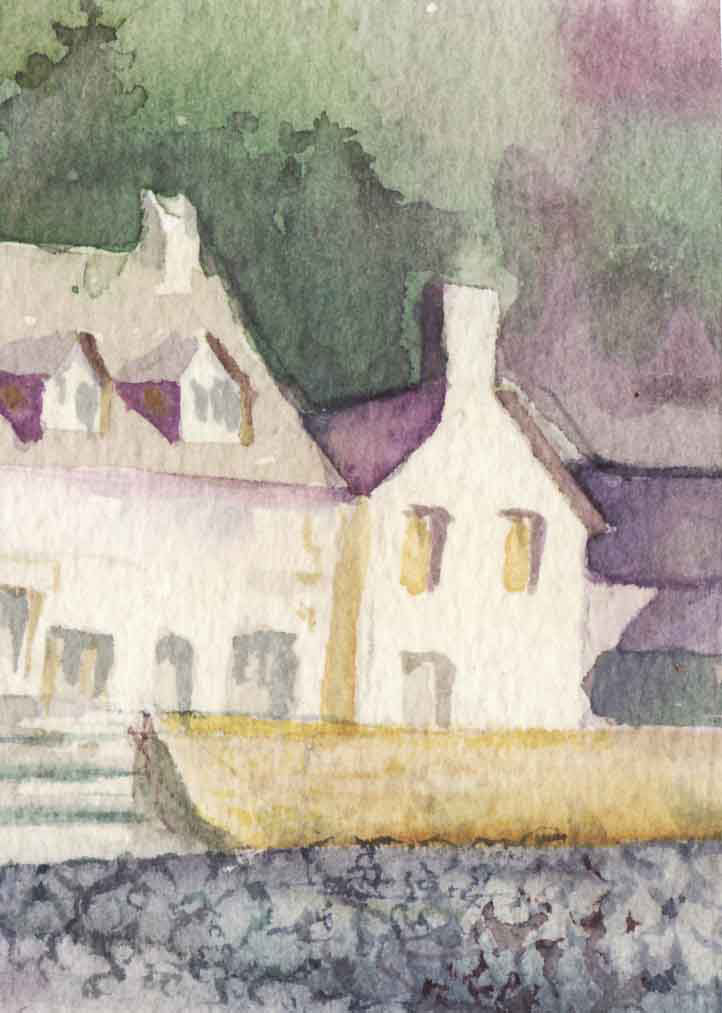 Cullen Harbor, Rosemary Penner, watercolor