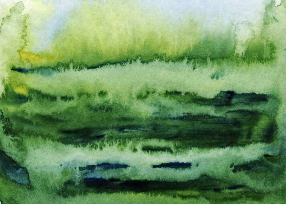 Landscape 1, Sally Conway, watercolor 